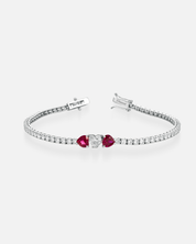Crimson Love Ruby Bracelet