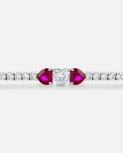 Crimson Love Ruby Bracelet