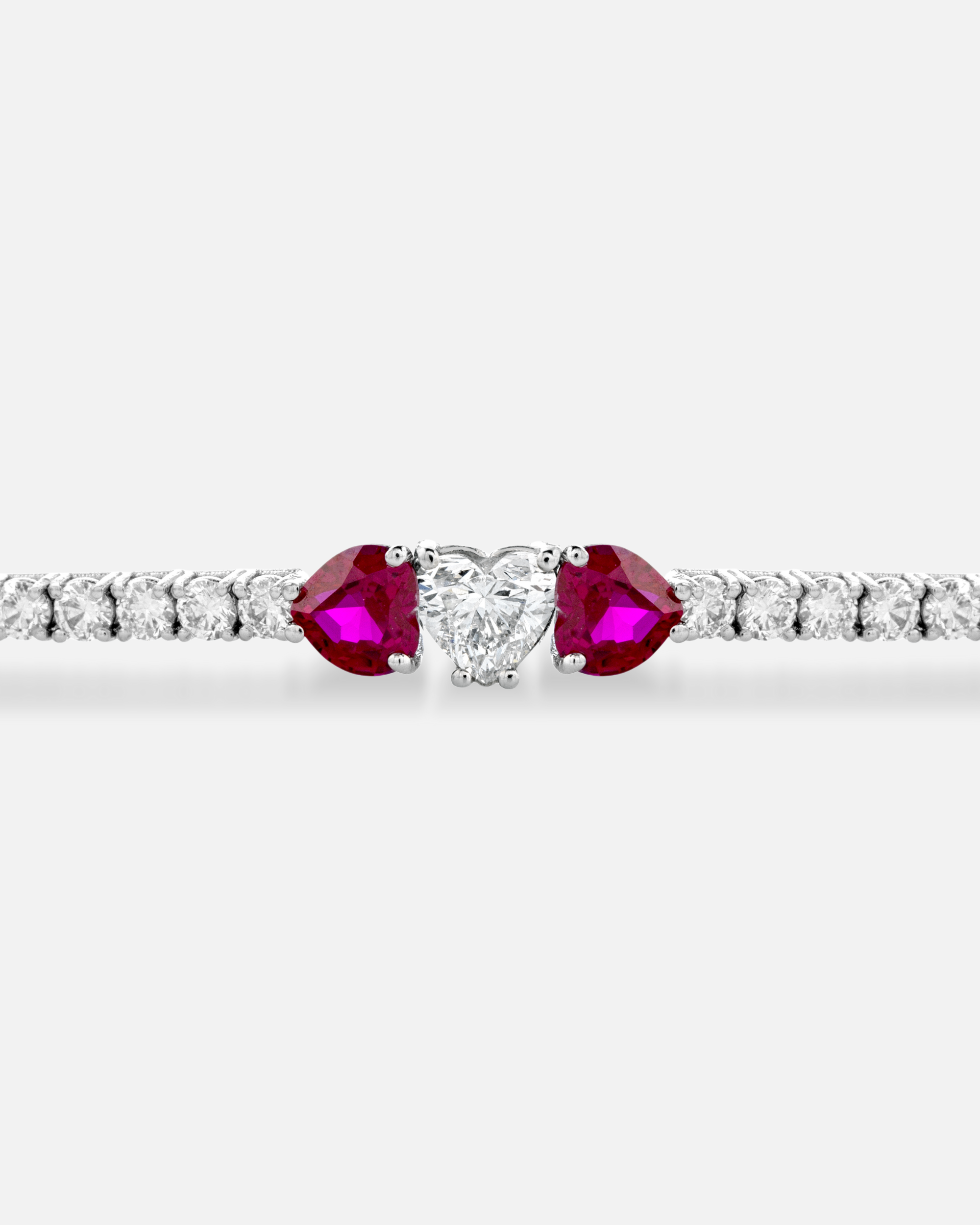 Crimson Love Ruby Bracelet