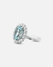 Azzurro Aquamarine Ring