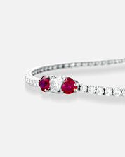 Crimson Love Ruby Bracelet