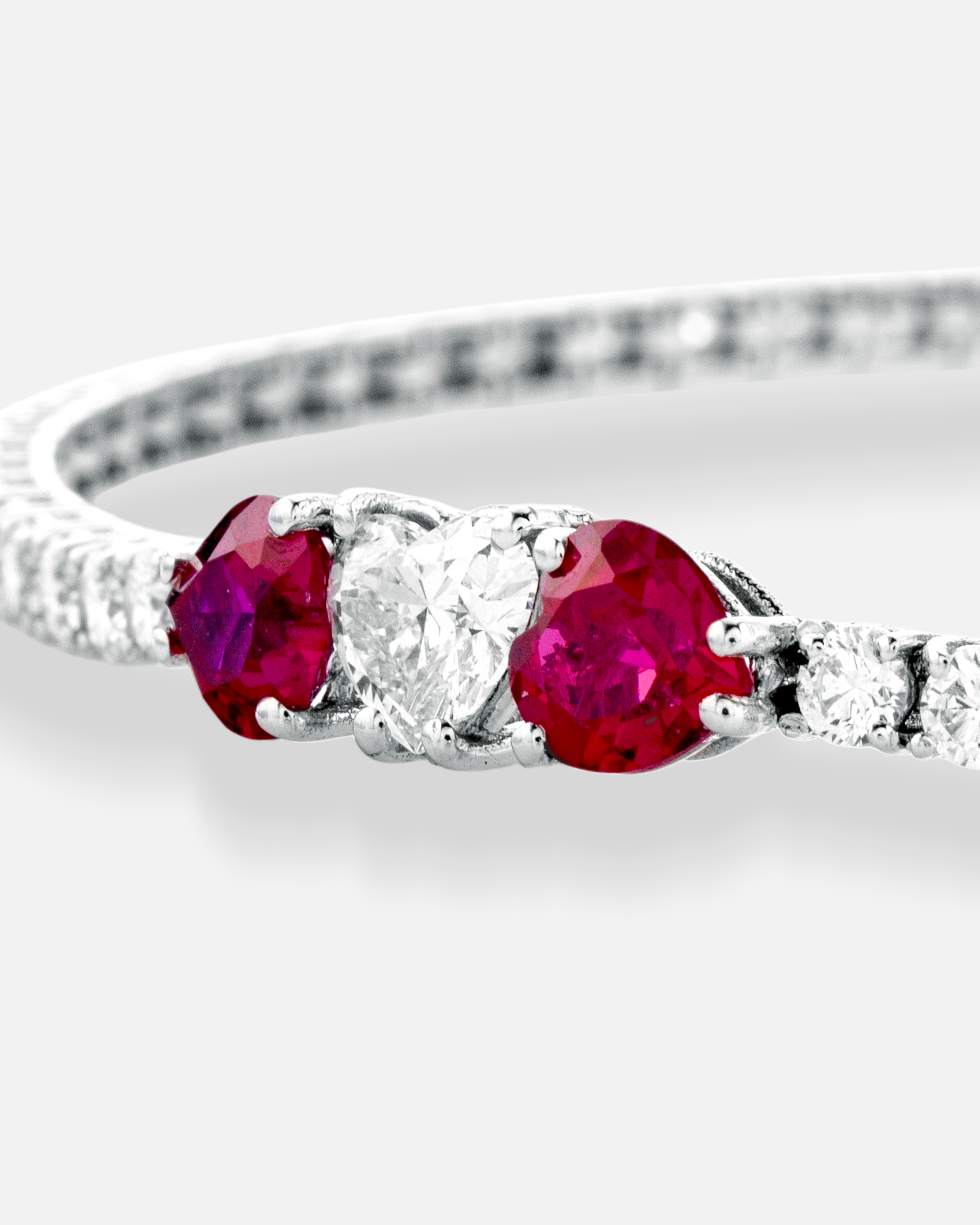 Crimson Love Ruby Bracelet