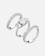 Trinity of Love Diamond Ring